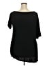 Torrid Black Short Sleeve T-Shirt Size 3X Plus (3) - photo 2