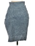 Bensoni 100% Linen Blue Denim Skirt Size 4 - photo 2