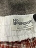 No Boundaries 100% Cotton Checkered-gingham Brown Casual Pants Size 8 - photo 7