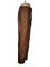 Vince. 100% Leather Brown Leather Pants Size 6 - photo 4