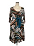 IGIGI Print Teal Casual Dress Size 18 - photo 1
