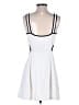 Active by Old Navy Solid White Casual Dress Size L - photo 2