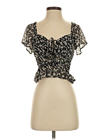 Dizzy Lizzy Short Sleeve Blouse (view 1)