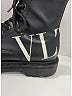 Valentino Garavani 100% Leather Black Combat Boot Size EU 35 1/2 - photo 6