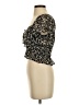 Dizzy Lizzy Black Short Sleeve Blouse Size XS - photo 5