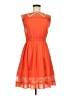 Esley Orange Casual Dress Size M - photo 1