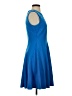 Tommy Hilfiger Solid Blue Casual Dress Size P (petite) - photo 4