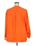 JM Collection 100% Polyester Orange 3/4 Sleeve Blouse Size XXL - photo 2