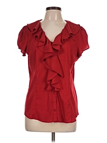 Banana Republic Factory Store Short Sleeve Blouse (view 1)