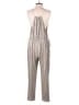 Free People Metallic Silver Gold Jumpsuit Size S - photo 2