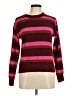 Code x Mode Stripes Burgundy Pullover Sweater Size M - photo 1