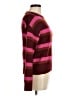 Code x Mode Stripes Burgundy Pullover Sweater Size M - photo 4