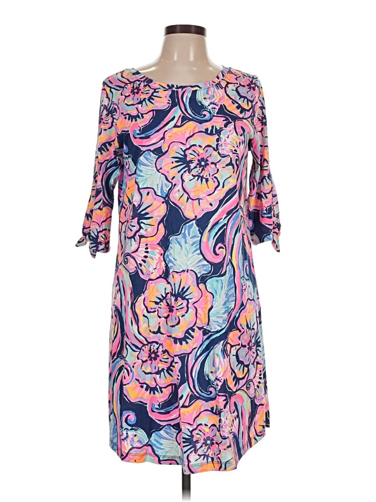 Pre-owned Lilly Pulitzer Casual Dress In Blue