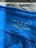 Max Studio Solid Blue Short Sleeve T-Shirt Size L - photo 7