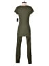 Forever 21 Solid Green Jumpsuit Size L - photo 2