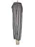 Salty Lemon Stripes Silver Casual Pants Size L - photo 5