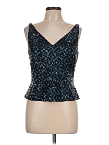 Carmen Marc Valvo Sleeveless Top (view 1)