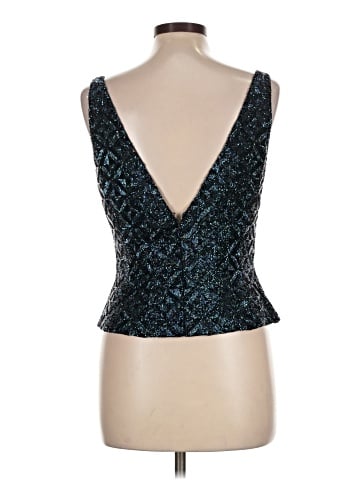 Carmen Marc Valvo Sleeveless Top (view 2)