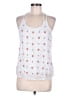 Candie's 100% Polyester White Sleeveless Top Size M - photo 1