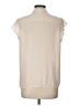 T Tahari 100% Polyester Ivory Sleeveless Blouse Size L - photo 2