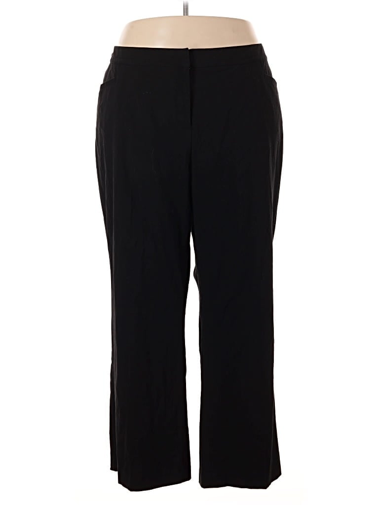 Pre-owned Lane Bryant Dress Pants In Black