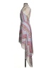BCBGMAXAZRIA 100% Polyester Paisley Pink Cocktail Dress Size 2 - photo 5