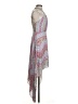 BCBGMAXAZRIA 100% Polyester Paisley Pink Cocktail Dress Size 2 - photo 4