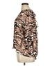 Jennifer Lopez Camo Brown 3/4 Sleeve Blouse Size XL - photo 5