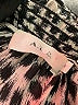 A.L.C. 100% Silk Animal Print Ivory Cocktail Dress Size 2 - photo 7