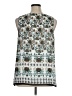 Christopher & Banks Teal Sleeveless Blouse Size XL - photo 2