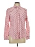 Gap 100% Cotton Polka Dots Pink Long Sleeve Blouse Size L - photo 1