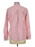 Gap 100% Cotton Polka Dots Pink Long Sleeve Blouse Size L - photo 2