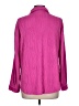 Unbranded Solid Pink Long Sleeve Blouse Size L - photo 2