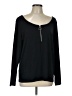 Only Carmakoma Black Long Sleeve Top Size L - photo 1