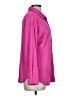 Unbranded Solid Pink Long Sleeve Blouse Size L - photo 4