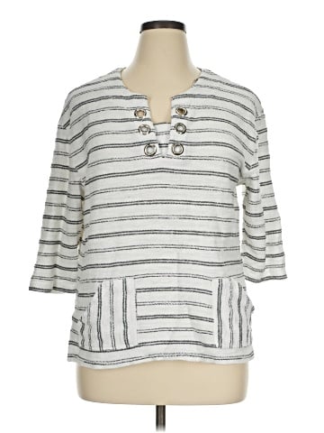 Onque 3/4 Sleeve Top (view 1)