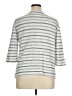 Onque Silver 3/4 Sleeve Top Size XL - photo 2