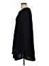Peppermint Solid Black Casual Dress Size L - photo 5