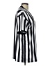 Unbranded 100% Polyester Stripes Silver Short Sleeve Top Size L - photo 4