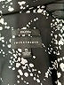 Investments 100% Polyester Paisley Black 3/4 Sleeve Blouse Size XL - photo 7