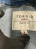 Torrid Blue Denim Jacket Size 3X Plus (3) - photo 6