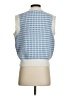 Cloud Ten Houndstooth Blue Sweater Vest Size S - photo 2