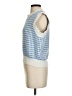 Cloud Ten Houndstooth Blue Sweater Vest Size S - photo 5