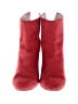 AD & Daughters Red Ankle Boots Size 7 - photo 2