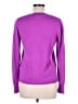 J.Crew 100% Cashmere Purple Cashmere Pullover Sweater Size M - photo 2