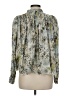 IRO Animal Print Green Long Sleeve Blouse Size EU (FR) 38 / US 6 - photo 2