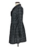 Unbranded 100% Polyester Tweed Gray Casual Dress Size M - photo 5