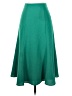 Black Halo Solid Green Formal Skirt Size 0 - photo 1