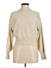 Old Navy Metallic Tan Turtleneck Sweater Size Med Petite - photo 1