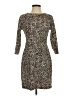 Old Navy Animal Print Brown Cocktail Dress Size S - photo 1